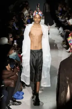 commedesgarcons hommeplus 25ss チュールコート