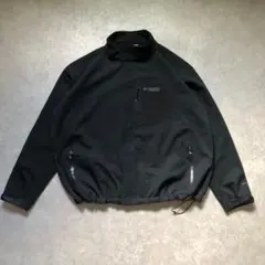 コロンビアタイタニウム ビッグシルエット ソフトシェルジャケットドローコード
