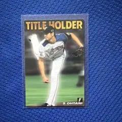 大谷翔平 TITLE HOLDER トレーディングカード