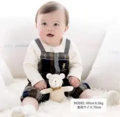 2025年最新】BeBE organic ロンパースの人気アイテム - メルカリ