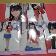 乃木坂46 個別生写真 瀬戸口心月 桜橋を教えてくれた 5種コンプ 美品 