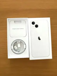 iPhone 13 空箱 タイプC 充電器 純正品 Apple正規品　ホワイト