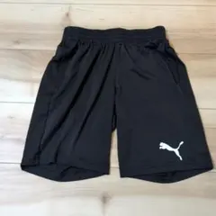 PUMA ブラック ハーフパンツ 140