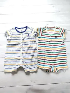 DOUBLE.B MIKI HOUSE baby Gap ロンパース 2枚セットのサムネイル