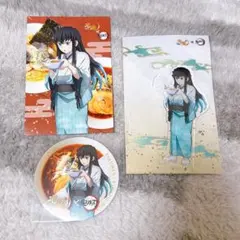 鬼滅の刃 時透無一郎 アクスタ 缶バッジ 色紙 コースター ポストカード 鬼滅の刃 時透無一郎 全集中展 缶バッジ＆ポストカードセット - メルカリ