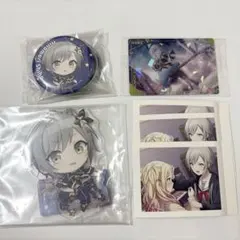 日野森志歩 セガラッキーくじ アクスタ 缶バッジ ぱしゃこれ ウエハース