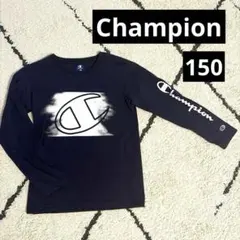 Champion 長袖Tシャツ 150 ネイビー