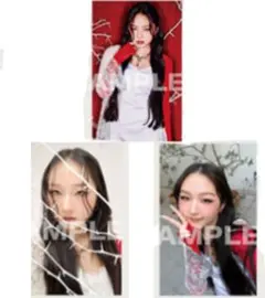 HANA ROSE ソロトレーディングカード ABC 形態3枚セットCHIKA