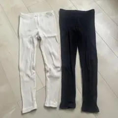 ローリーズファームキッズレギンス 2色セット (110-120cm)