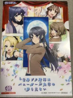 青春ブタ野郎はバニーガール先輩の夢を見ない　クリアファイル HEIWA 非売品のサムネイル