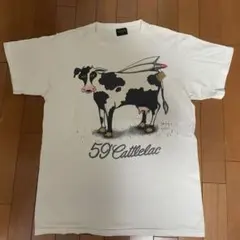 90s "59 cattlelac" print teeのサムネイル