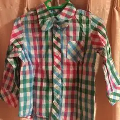 グリーンレーベル キッズシャツ XS 95センチのサムネイル