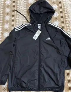 adidas ナイロンジャケット IB0378 黒 Mサイズ