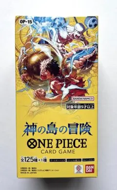 未開封！ワンピースカードゲーム　神の島の冒険　テープ付き