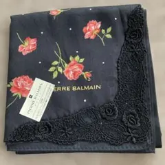 PIERRE BALMAIN 花柄ハンカチ