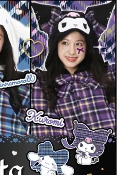 Kuromi パンクロリータ フリーススーツ