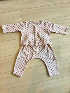 【Petit Bateau/プチバトー】小花柄⭐︎セットアップ⭐︎12m⭐︎美品