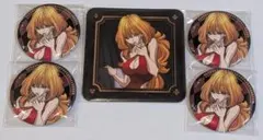 ヒューマンバグ大学 拷問ソムリエWeak コースター・缶バッチ エマ