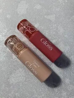 い*く様 【rom&nd ロムアンド】グラスティングカラーグロス【2本セット】【