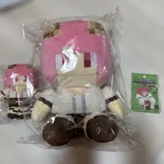 カラフルピーチマインクラフト のあさんぬいぐるみ　ぬいぐるみキーホルダーアクキー