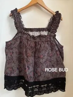 ROSE BUD Michiボタニカル柄 タンクトップのサムネイル