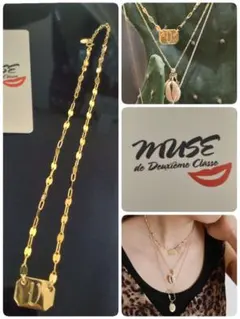 新品タグ付ドゥーズィエムクラス，【パラダイム デザイン】 V ネックレス 2026年最新】MUSE de Deuxieme Classe ネックレスの人気アイテム