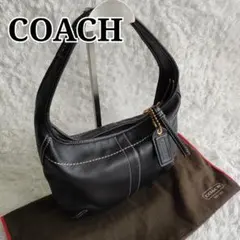 美品 希少 オールドコーチ ショルダーバッグ レザー 本革 カーフ 