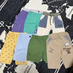 キッズ　ハーフパンツ　7本セット　95〜110cm