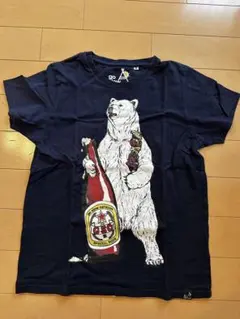 go slow caravan 半袖Tシャツ クマ ビール柄のサムネイル