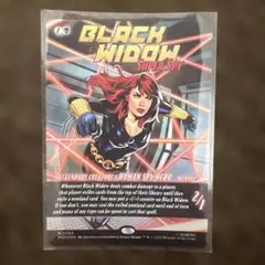 MTG 英語版 Foil 「スーパースパイ、ブラック・ウィドウ」 ボーダレス