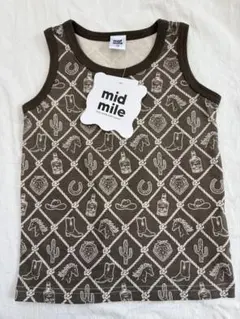 しまむら　mid mile むくぞー　タンクトップ　110cmのサムネイル