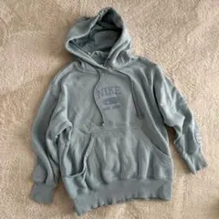 美品✨NIKE フード付きパーカー Mサイズ グレー　オーバーサイズ