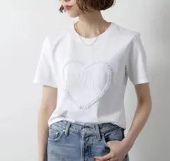GANNI ハートロゴ Tシャツのサムネイル