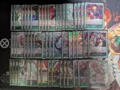 最新構築　緑ウタ　構築済みデッキ　ワンピースカード