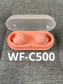 SONY ワイヤレスイヤホン WF-C500 コーラルオレンジ