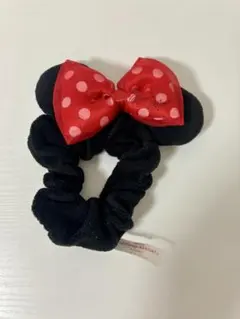 【美品】ミニーマウス ヘアアクセサリー シュシュ