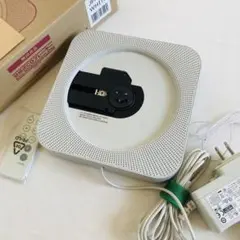 無印良品 壁掛式CDプレーヤー ホワイト CPD-4 2020年製 動作確認済のサムネイル