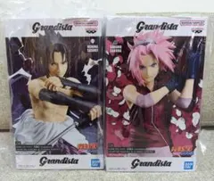 NARUTO Grandista サクラ サスケ 2体セット