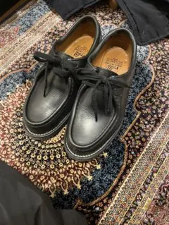 安藤製靴　チロリアンシューズ　黒 OR-1 (Black)