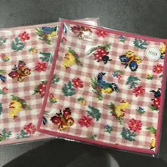 即完売・新品】フェイラー ゲストタオル ハイジチェック ピンク 即日
