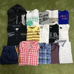 夏服　まとめ売り　男の子　サイズさまざま　140〜160、M、Lサイズ