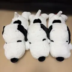 スヌーピー ぬいぐるみ 3点セット まとめ売り 寝そべり BIG