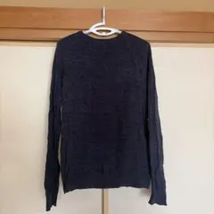 H&M L.O.G.G. ニット セーター チャコールグレー M