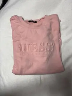 GUESS ピンク トレーナー XL