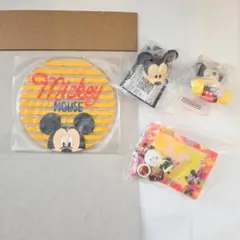 ミッキー ファッションリング　コースター　フィギュア　マスコット　ガチャ