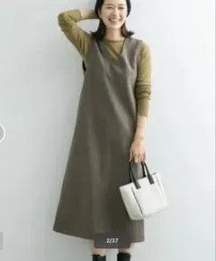 DOORS　『毛玉防止』『静電気防止』add fabrics ジャンパースカート