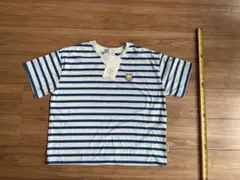 OSAMU GOODS 半袖Tシャツ ボーダー柄 Lサイズのサムネイル