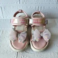 送料込み❢　サンダル　１７㎝　ピンク