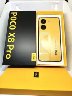 新品同様 Xiaomi POCO X8 Pro 国内版 イエロー 8G+256Gのサムネイル