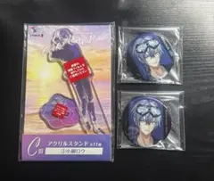 ゆ*う様 にじさんじ 小柳ロウ 海の家 アクリルスタンド ぎゃうるふ 缶バッジ